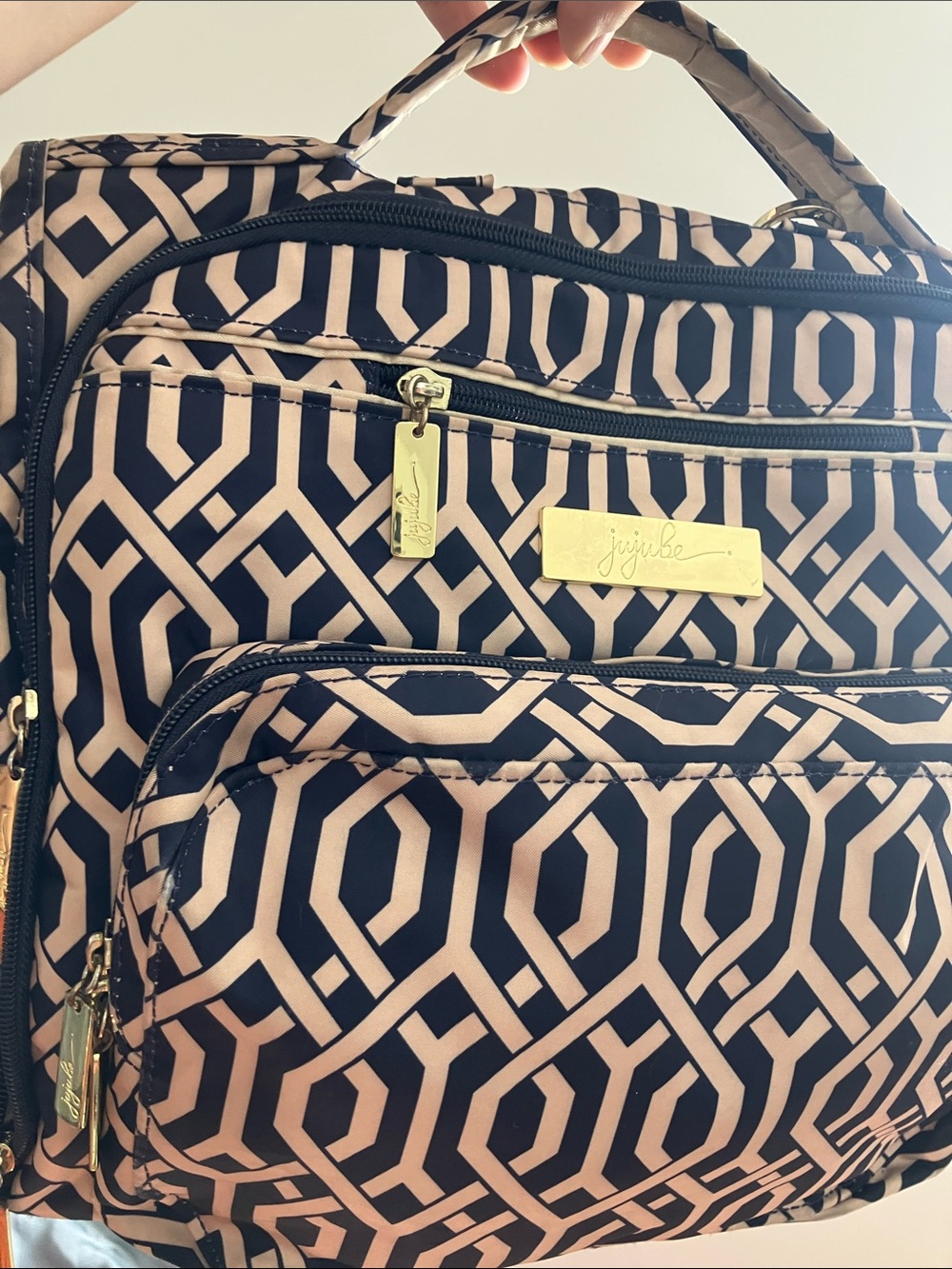 JuJuBe BFF Convertible Diaper Bag Backpack The Navigator